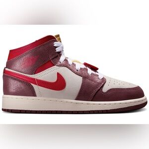 Little Kids Air Jordan 1 Mid  "Buttered Toast"